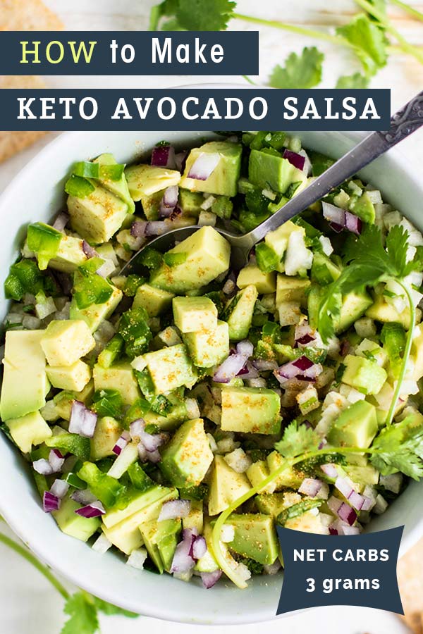 Avocado Salsa with Jicama