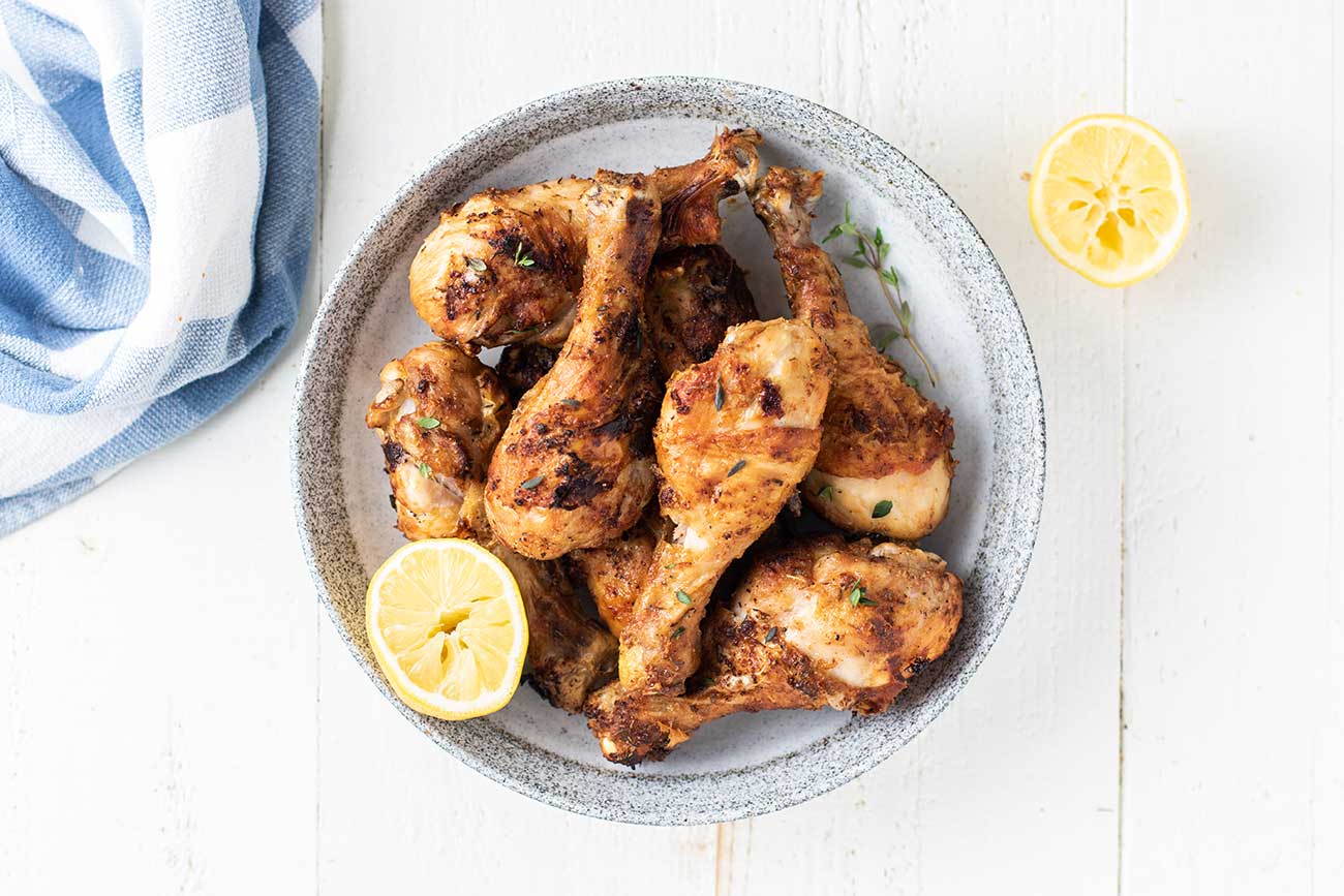 Air Fryer Chicken Legs - Blissfully Low Carb and Keto Recipes