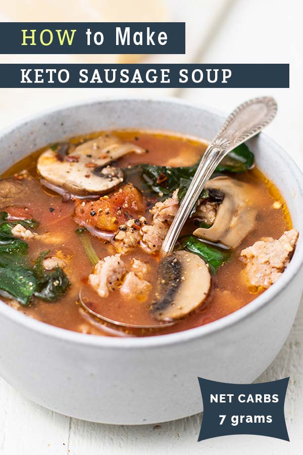 Italian Sausage Soup Keto Sausage Soup