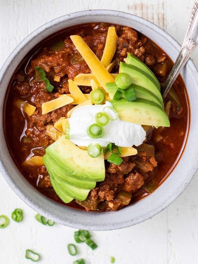 Keo Beef Chili - Bean Free Chili Recipe - Blissfullylowcarb.com