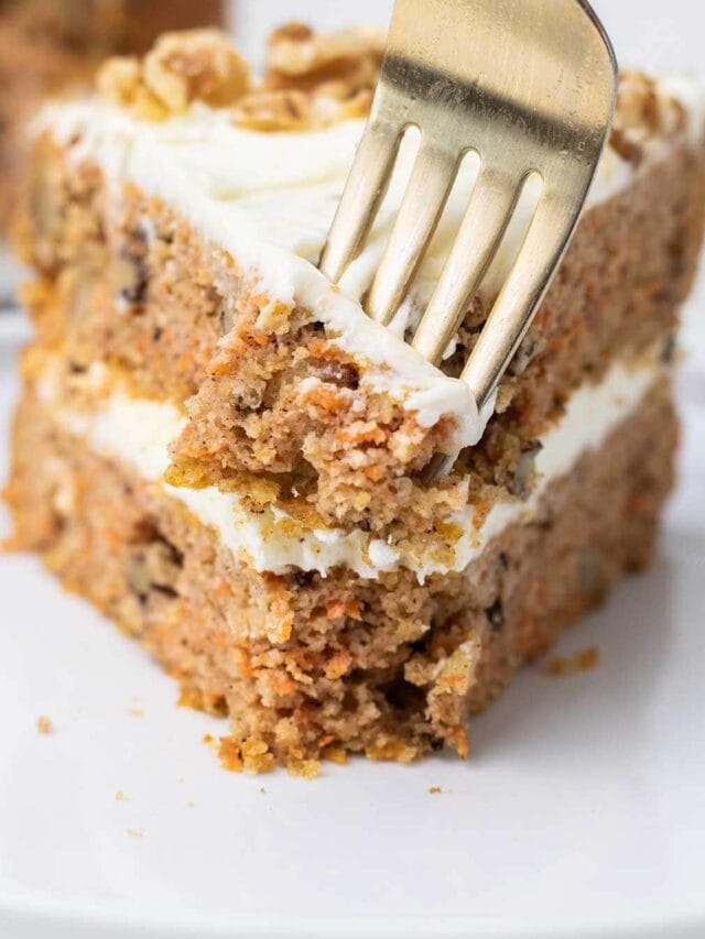 Keto Carrot Cake with Cream Cheese Frosting